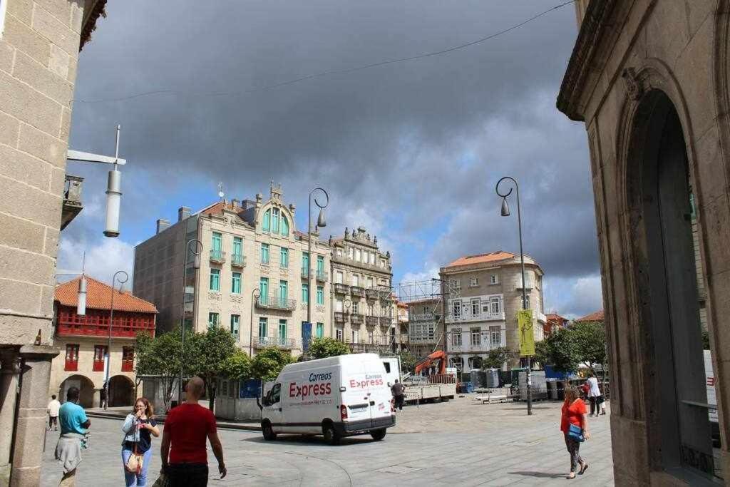 Apartamento Mariscal Pontevedra Ngoại thất bức ảnh